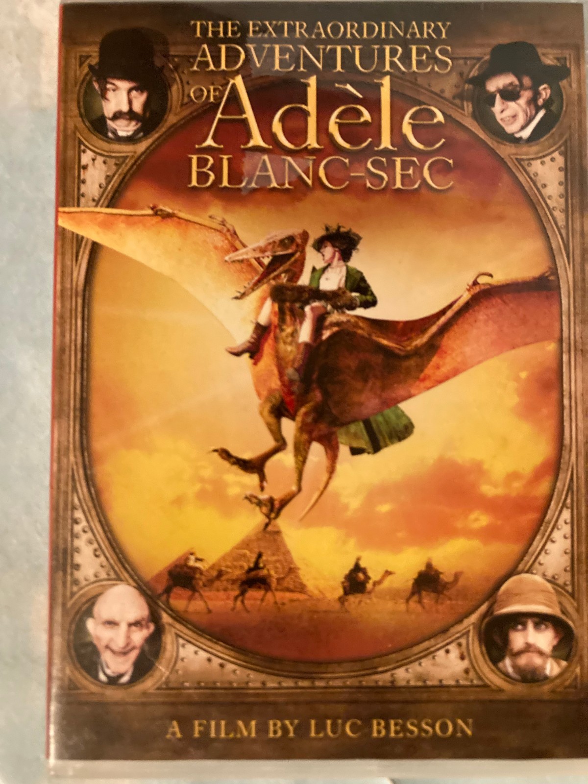 The Extraordinary Adventures of Adèle Blanc-Sec DVD PG Luc Besson French 107 Min