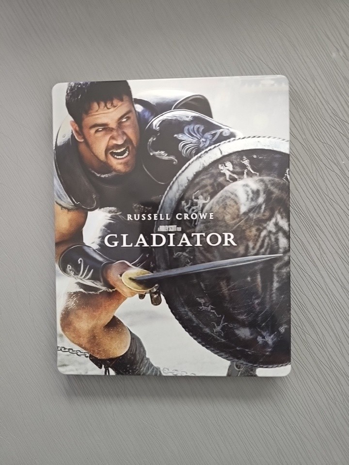 Gladiator 4K Steelbook (20th Anniversary Edition Ultra HD) Blu-Ray W/Case #ML