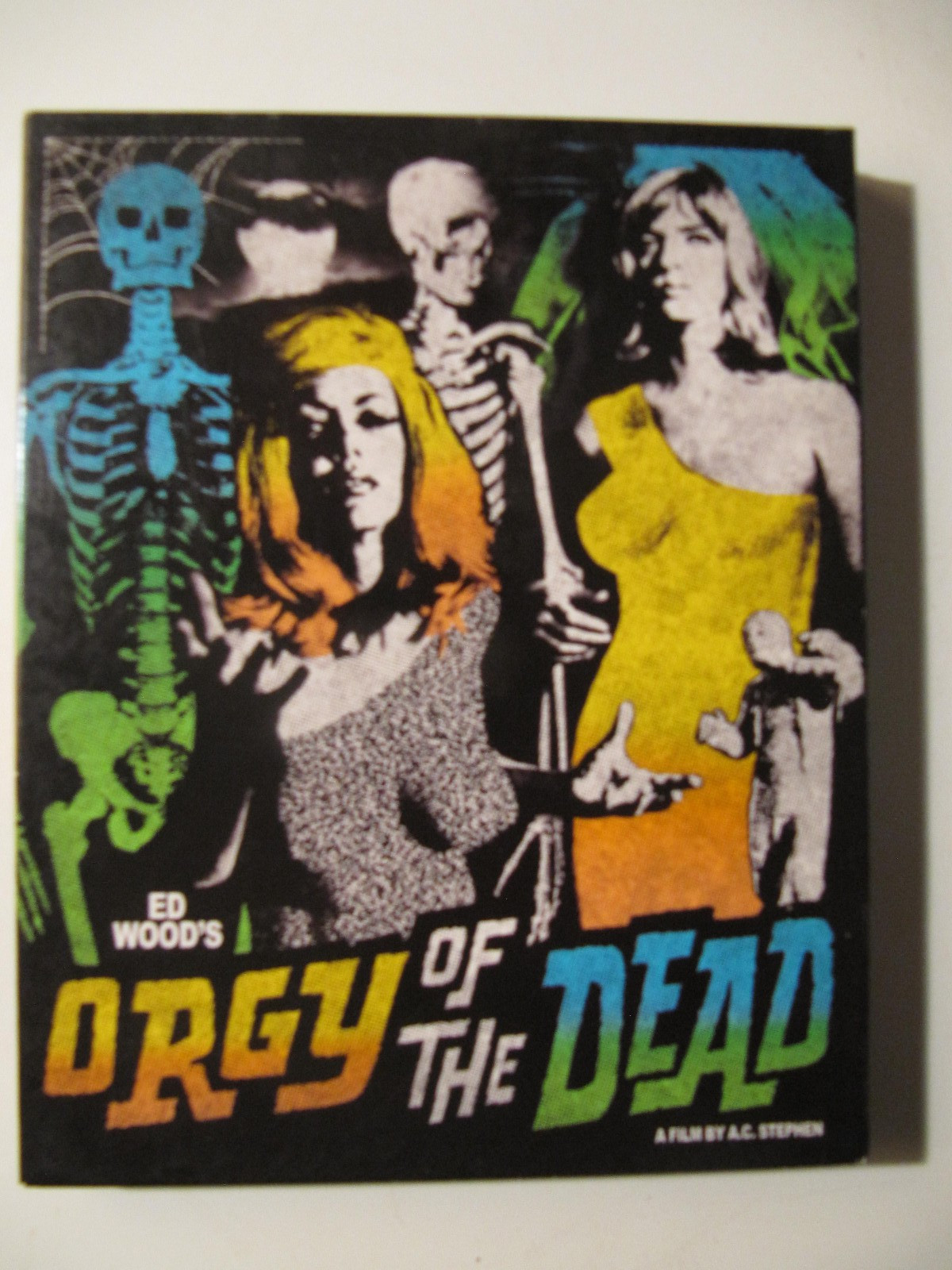 Orgy of The Dead Blu ray Ed Wood w/ Slipcover 1st Pressing Vinegar Syndrome