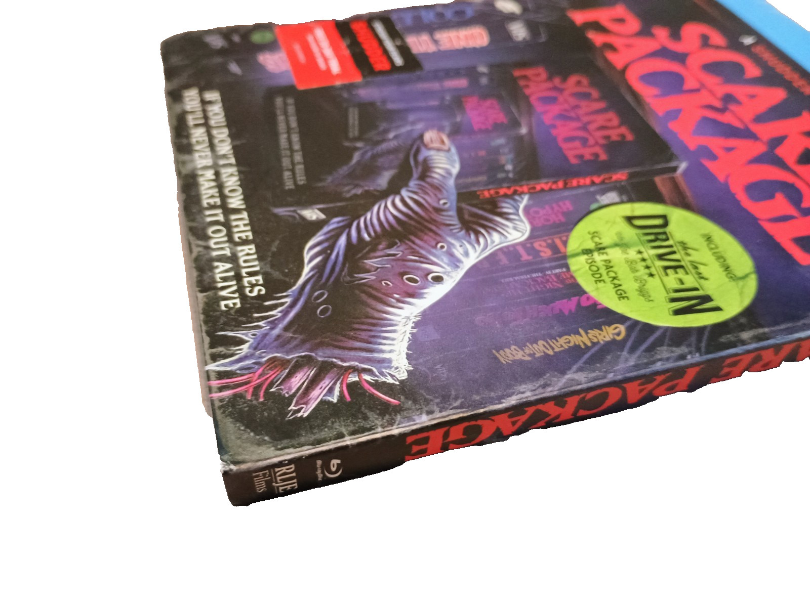 Scare Package (Blu-ray, 2019) Shudder Original Horror w/Slipcover New Sealed