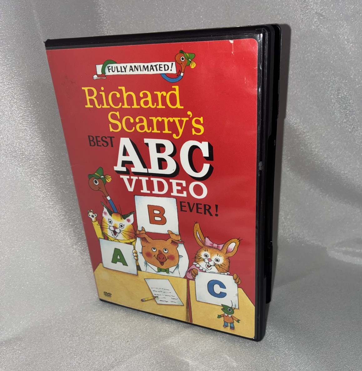 Richard Scarry’s Best ABC Video Ever DVD Out Original RARE