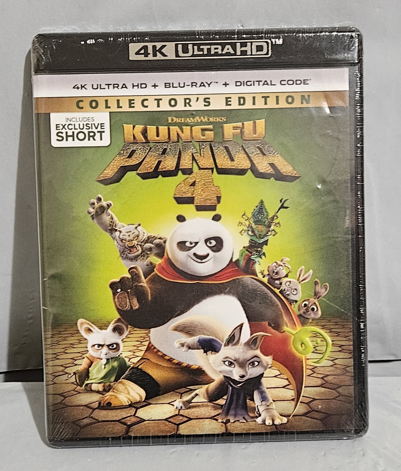 Kung Fu Panda 4 – Collector’s Edition 4K Ultra HD + Blu-ray + Digital 4K UH