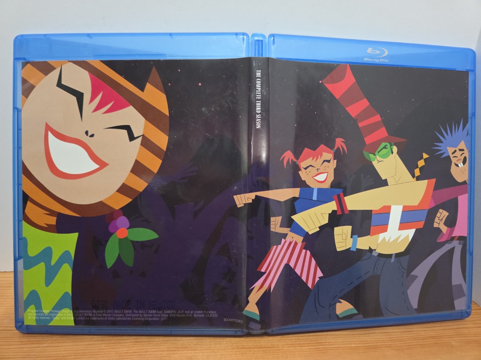 Samurai Jack The Complete Series Blu Ray Box Set Seasons 1-5 RARE!