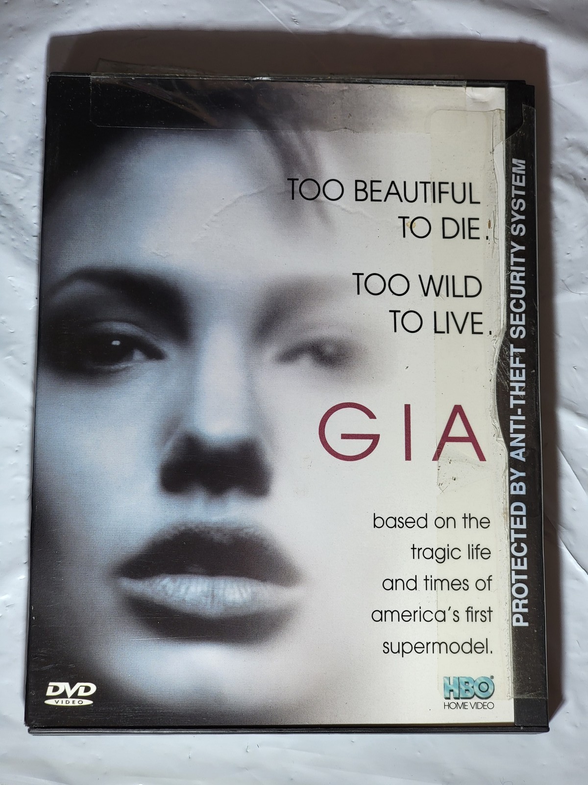 Gia DVD HBO Home Video Angelina Jolie Drama Movie