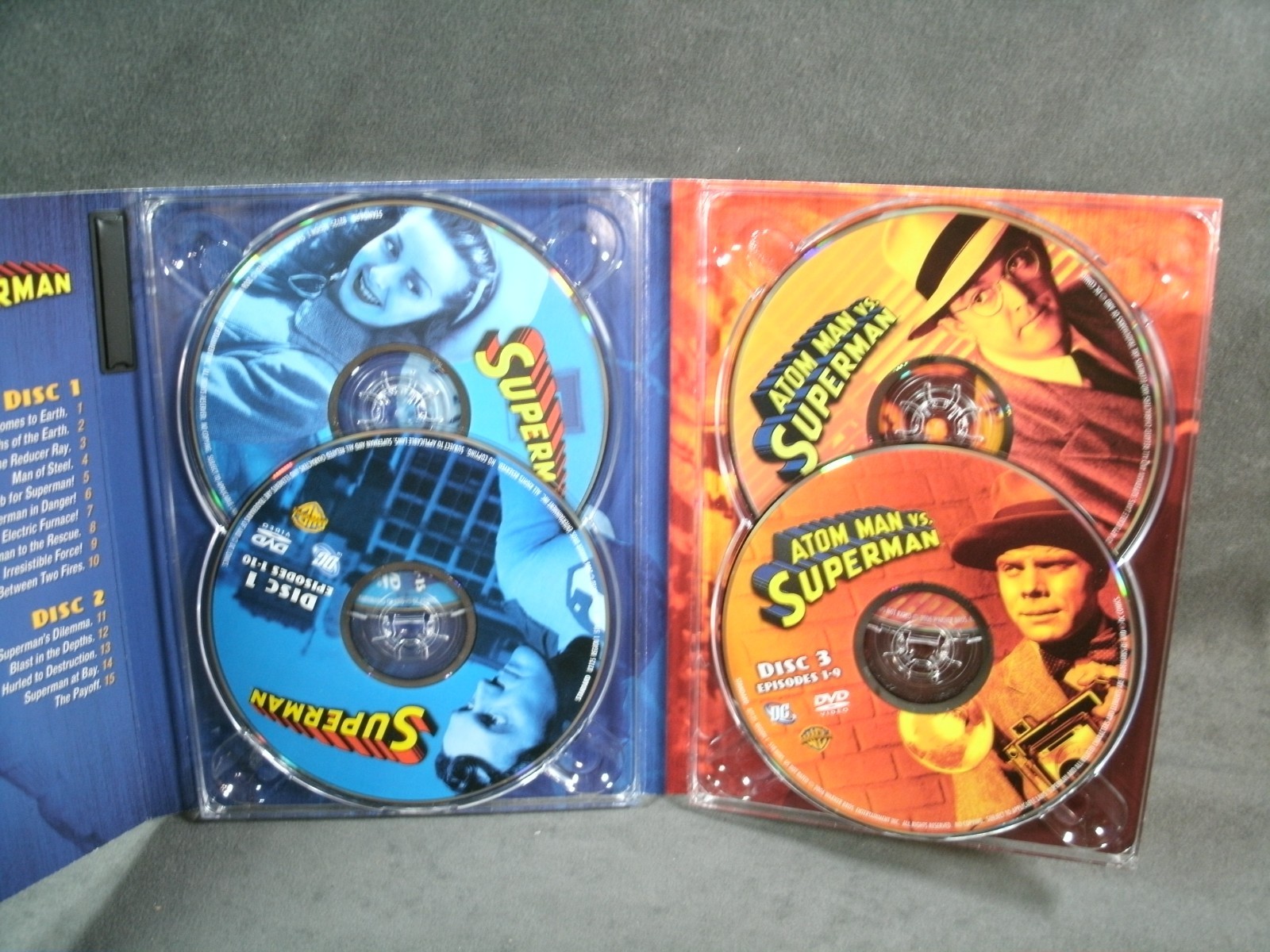 Superman The Theatrical Serials Collection TV Series DVD 4-Disc Set