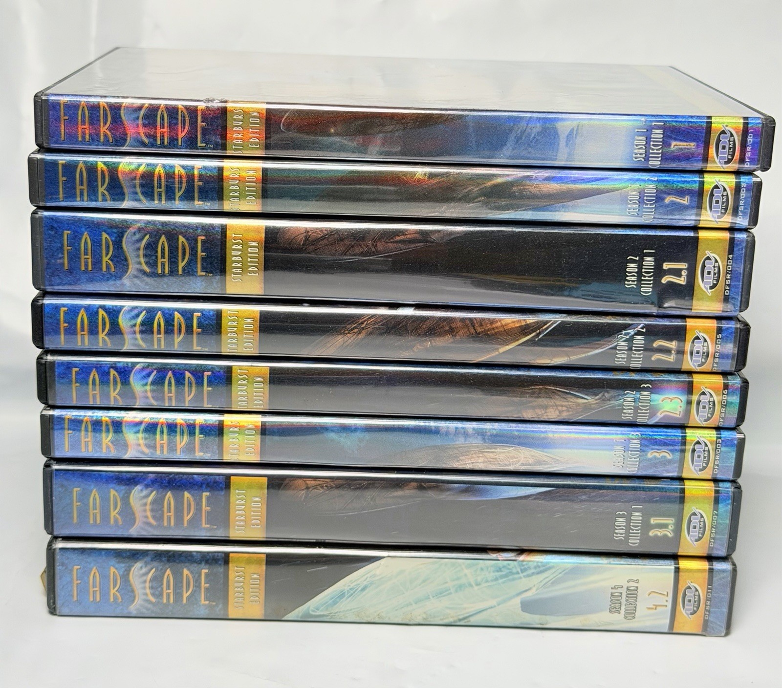 Farscape DVD Lot Starburst Edition + Peacekeeper Wars Sci-Fi TV Series