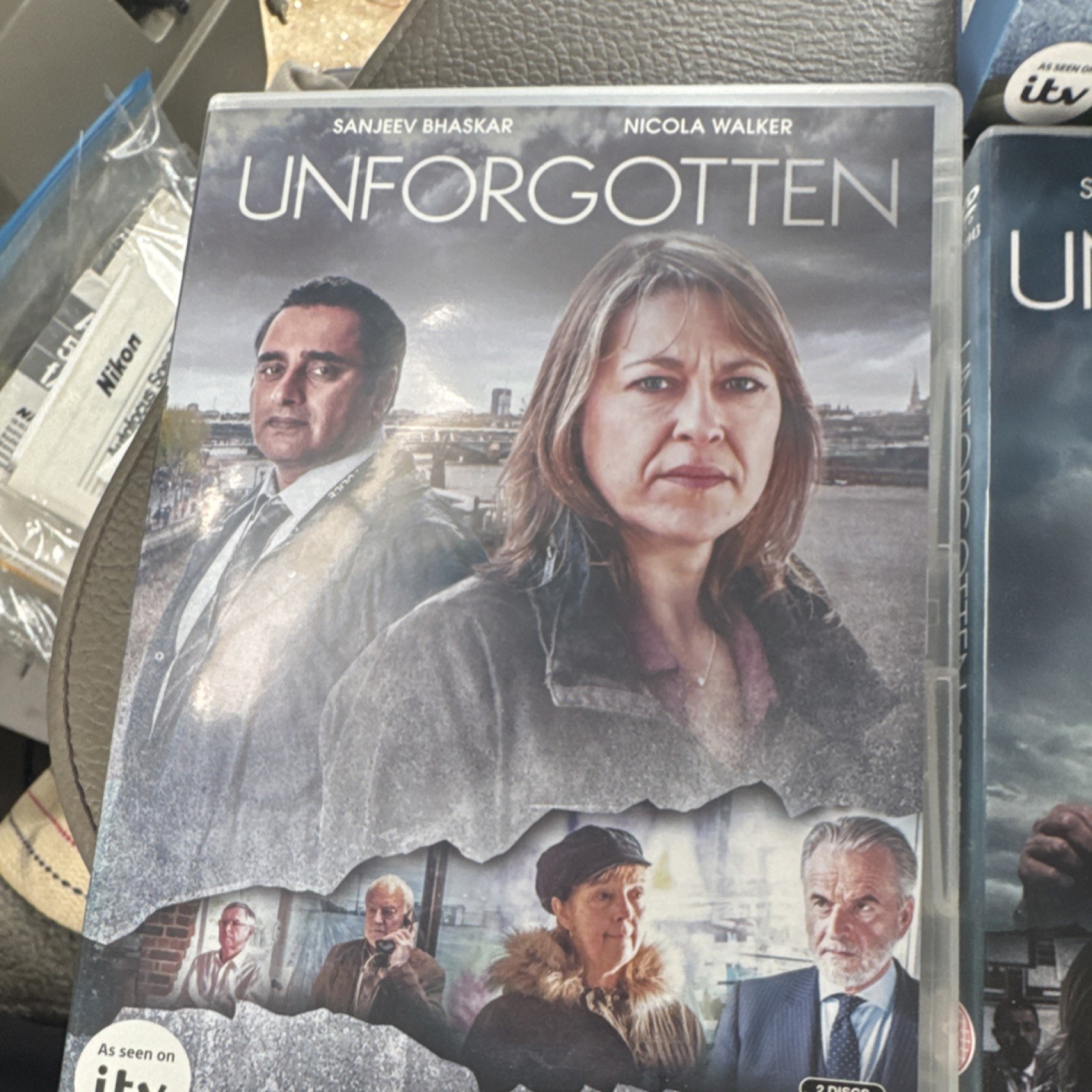 UNFORGOTTEN Series 1-3 DVD Box Set Nicola Walker ITV Crime Region 2 6 Disc Drama