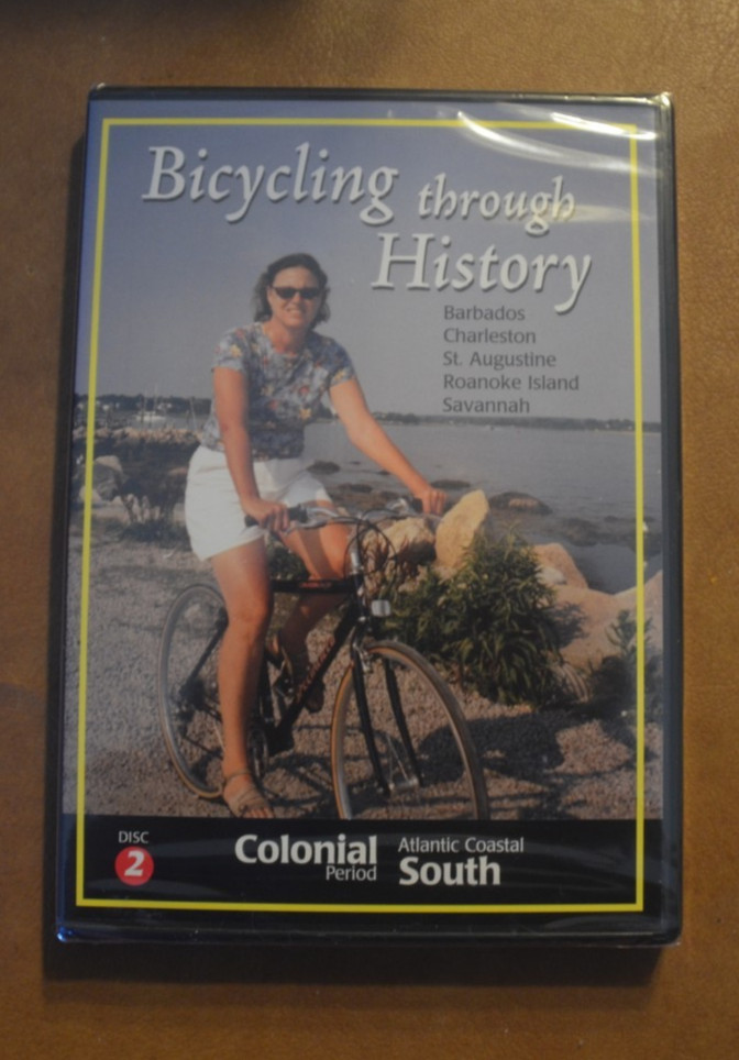 Bicycling Through History Colonial Period (DVD) VERY RARE NEW