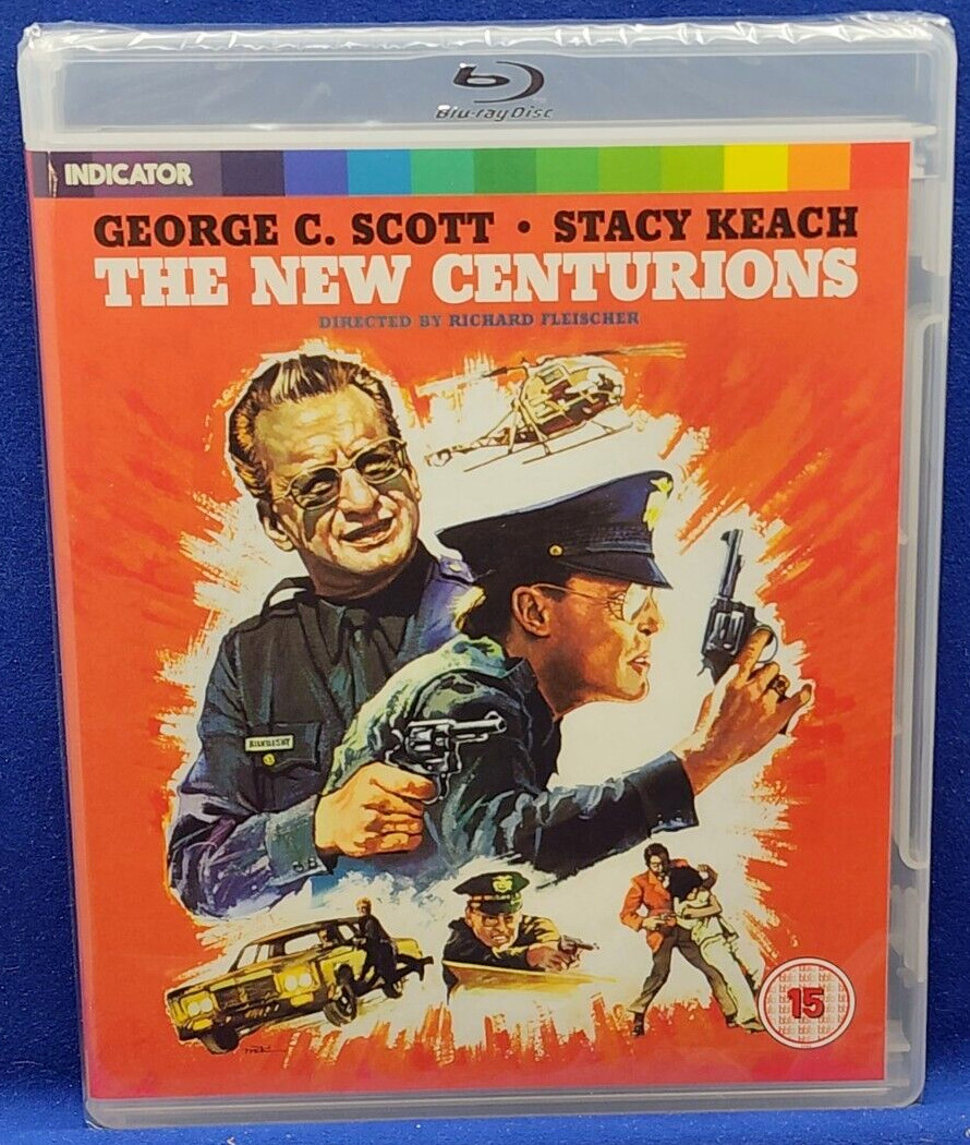 The New Centurions (Blu-ray, 1972, Indicator #13) George C. Scott, Stacy Keach