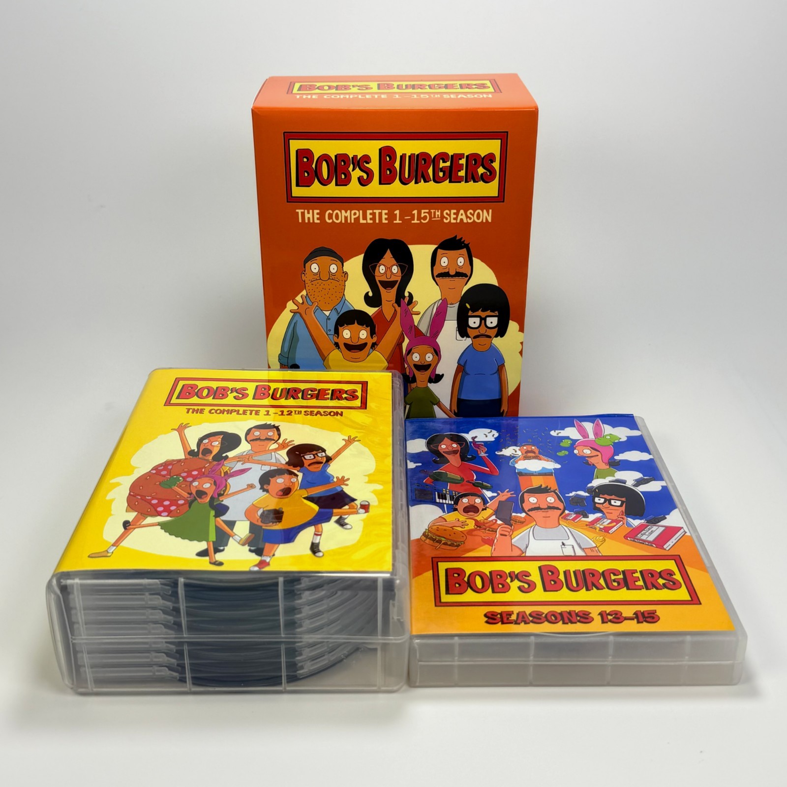 BOB’S BURGERS the Complete Series Seasons 1-15(DVD 42 Disc Box Set) Brand New!