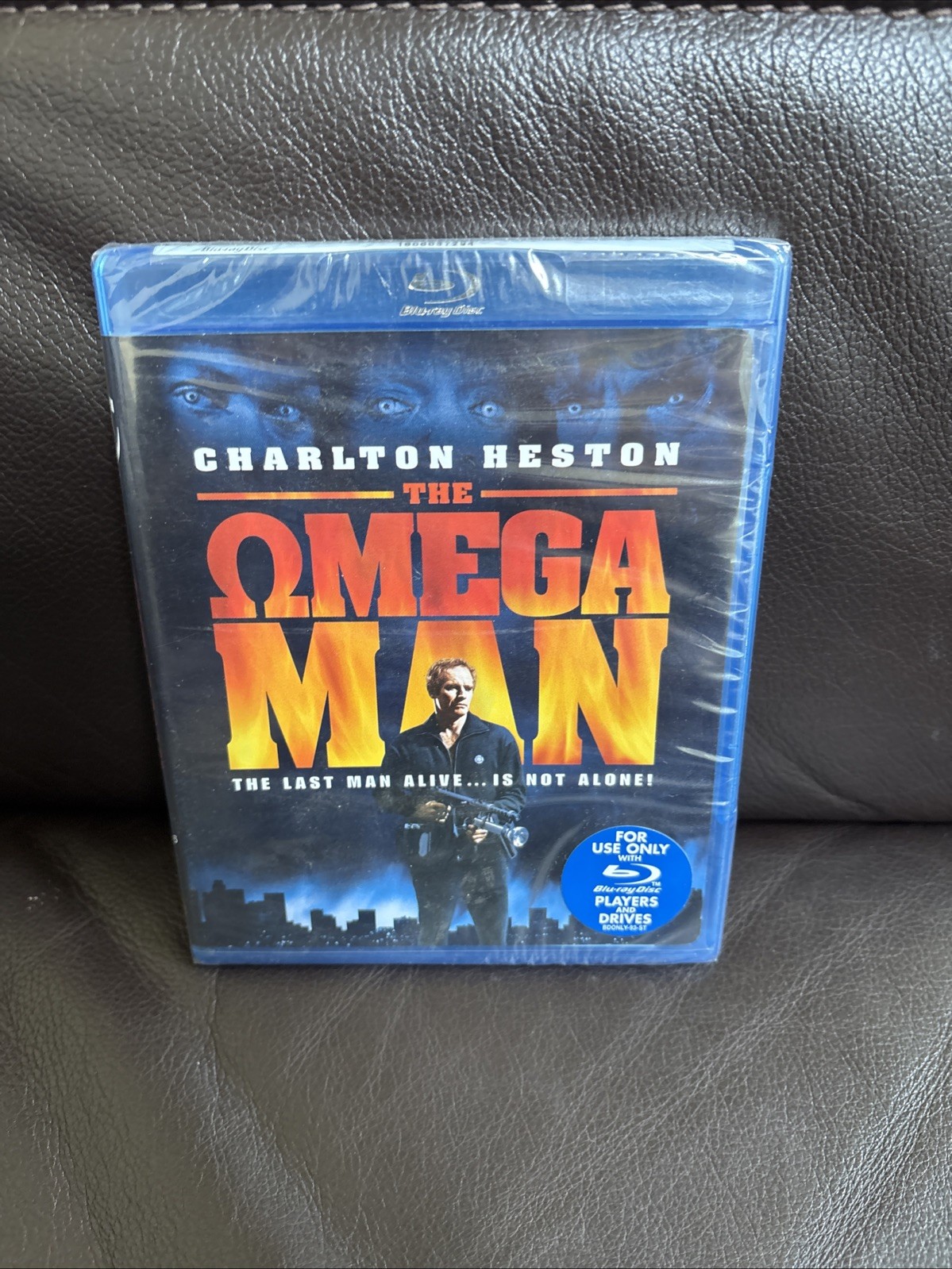 The Omega Man (Blu-ray, 1971) Charlton Heston, Free Shipping, New, Sealed