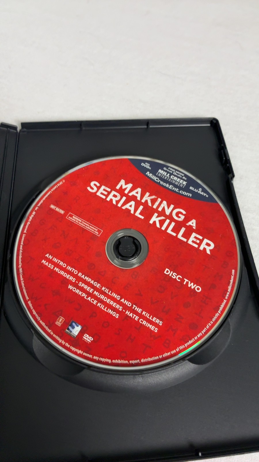 Mill Creek Making a Serial Killer DVD **Buy 2+ Save 45%** Brian J. Frederick