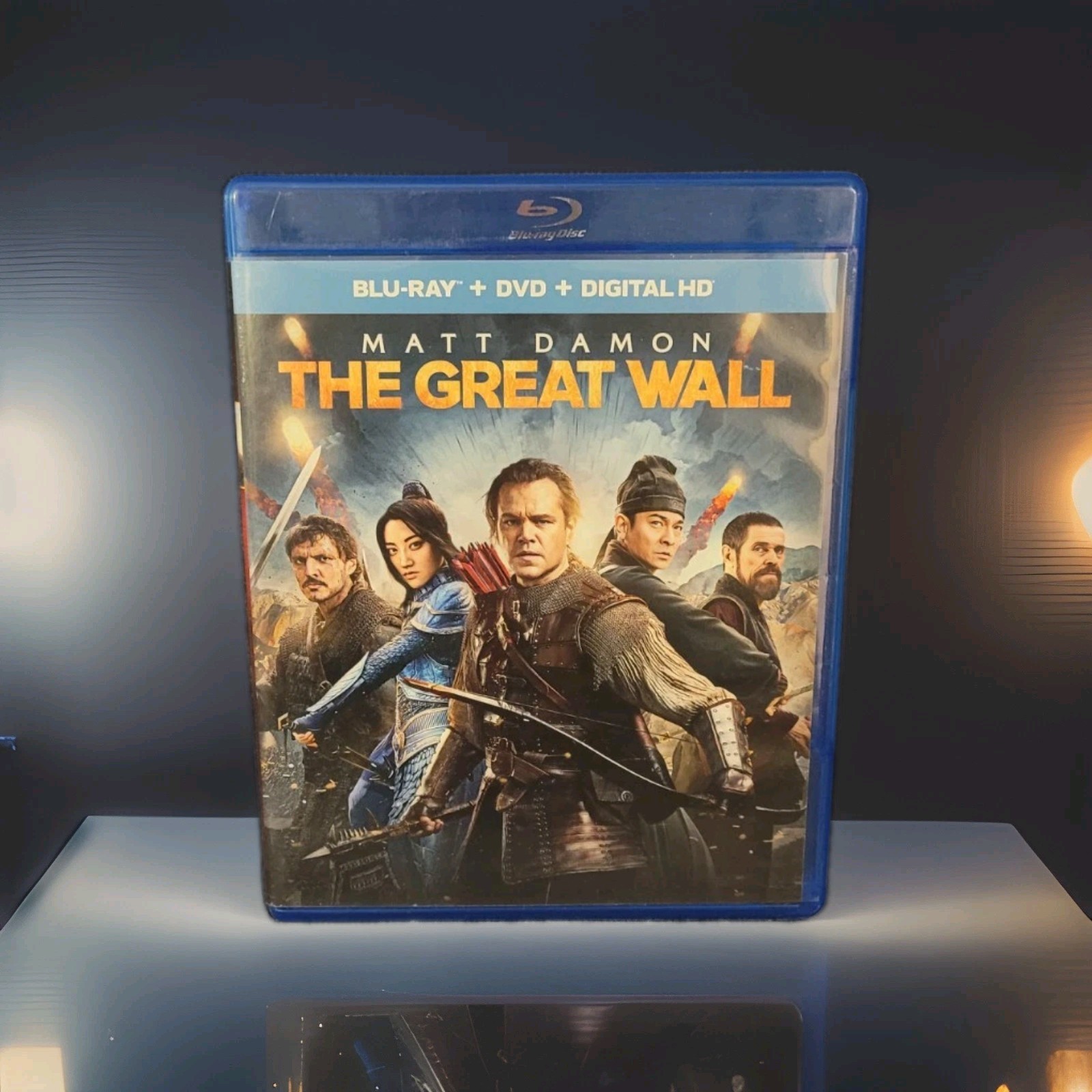 The Great Wall (2017 Blu-ray & DVD Combo) Matt Damon Action