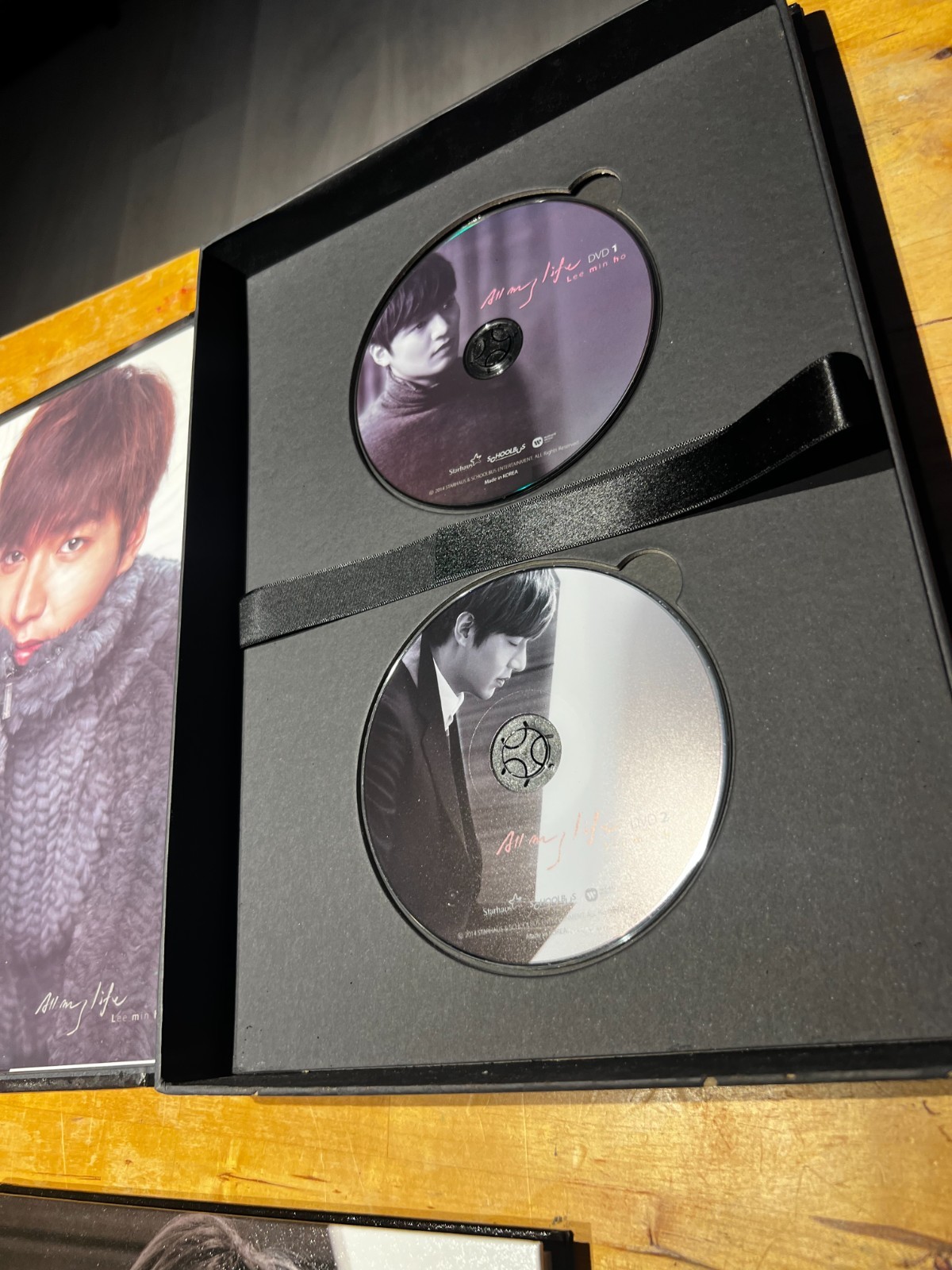 Lee Min Ho All My Life 2014 Global Tour Concert DVD Photobook 2 Disc Korea