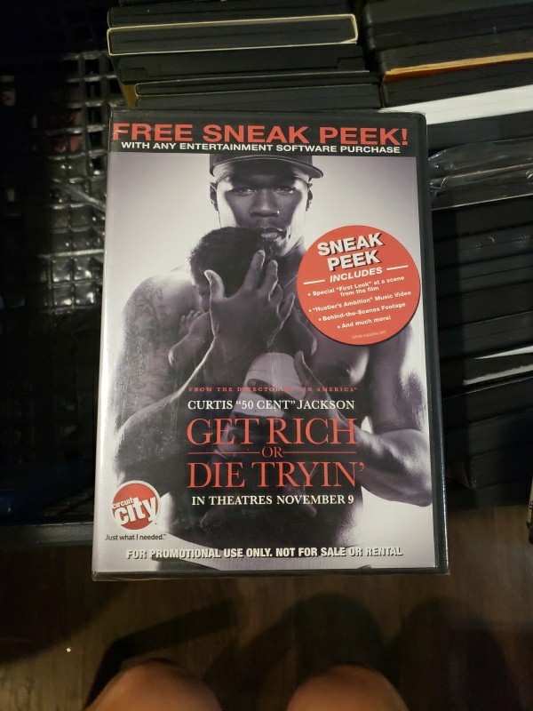 Get Rich or Die Tryin’ [New Unopened DVD]