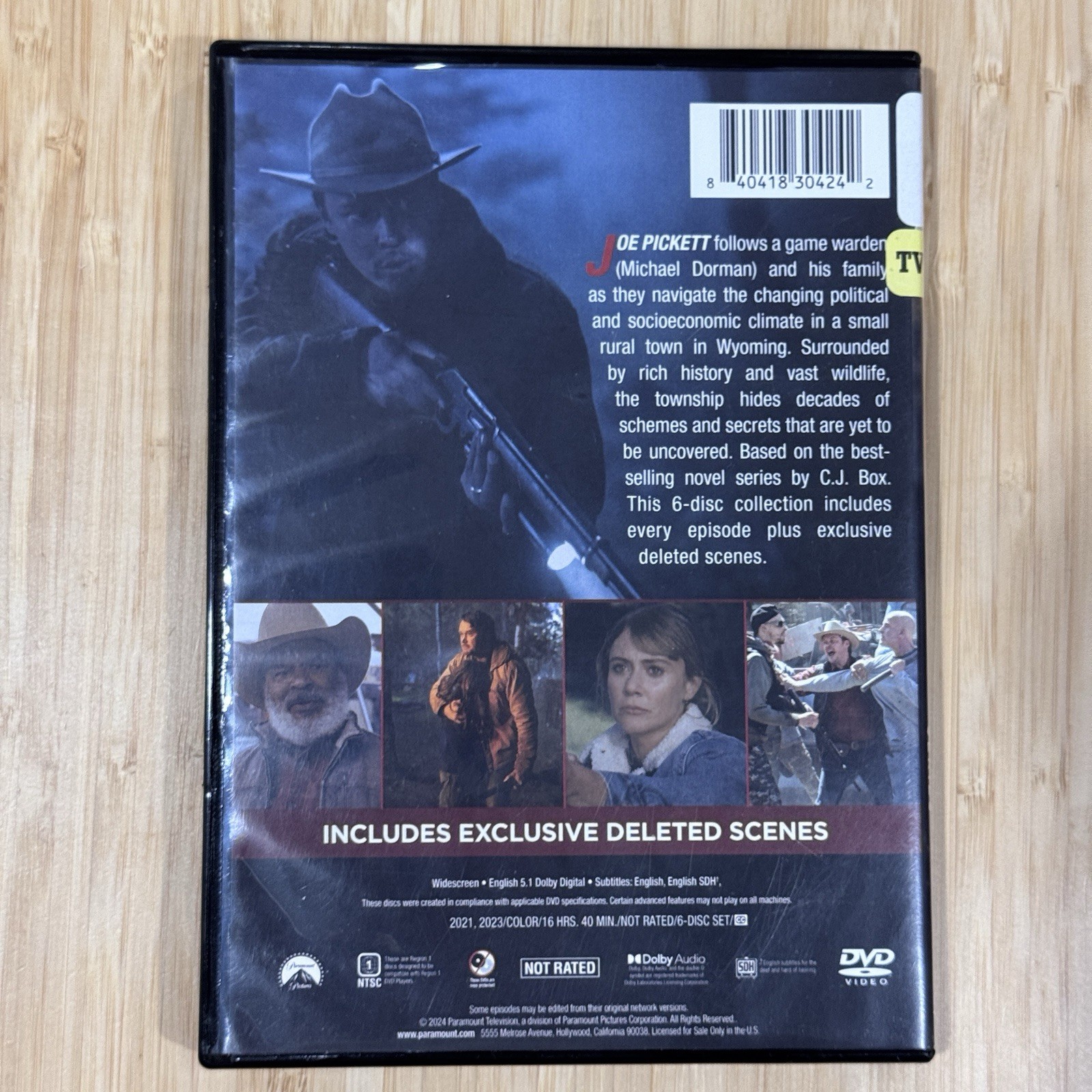JOE PICKETT THE COMPLETE SERIES Used DVD Seasons 1 + 2 Library Owned