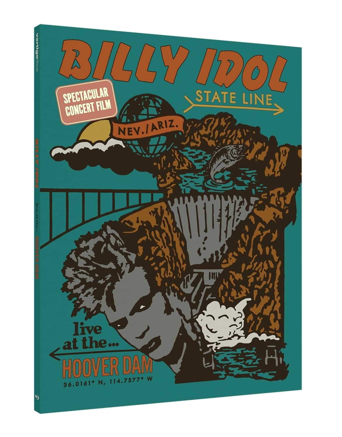 Billy Idol – State Line: Live At The Hoover Dam (Blu-ray) Billy Idol