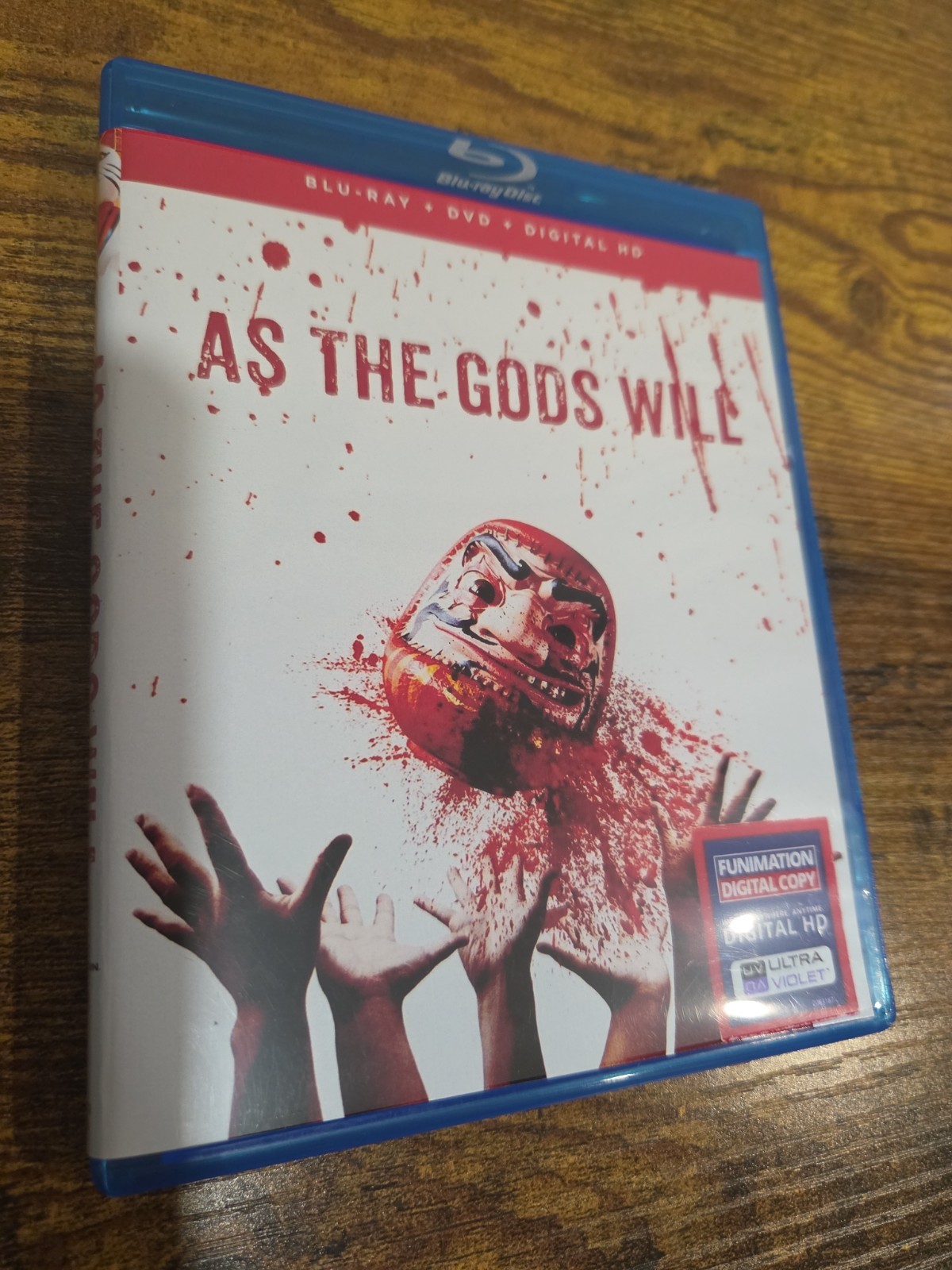 As the Gods Will Blu Ray only Live Action Movie U.S. Release Based On Manga READ