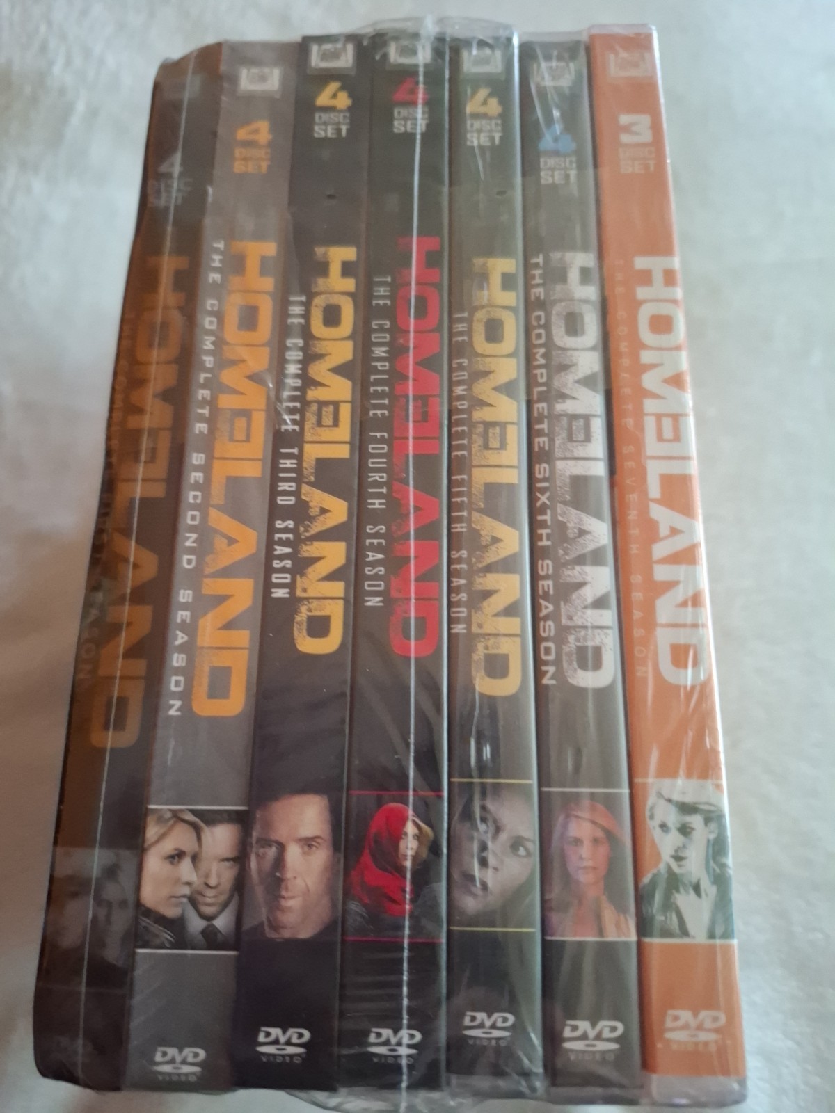 Homeland Seasons 1-6 DVD Box Set Collection – NEW FACTORY SEALED 24-Disc Bundle