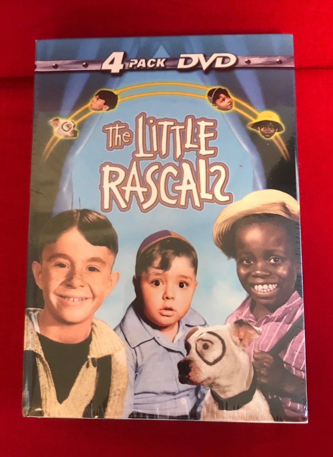 RARE NIB Sealed THE LITTLE RASCALS 4 Disc DVD Box Set w 12 Episodes almost 4 hrs