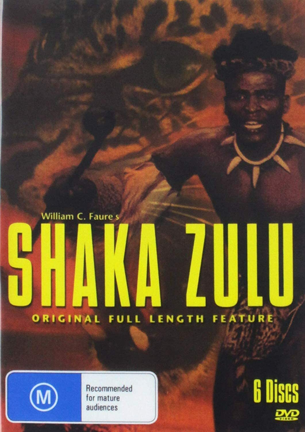 SHAKA ZULU (1986) Complete Mini-Series DVD BRAND NEW – USA Compatible