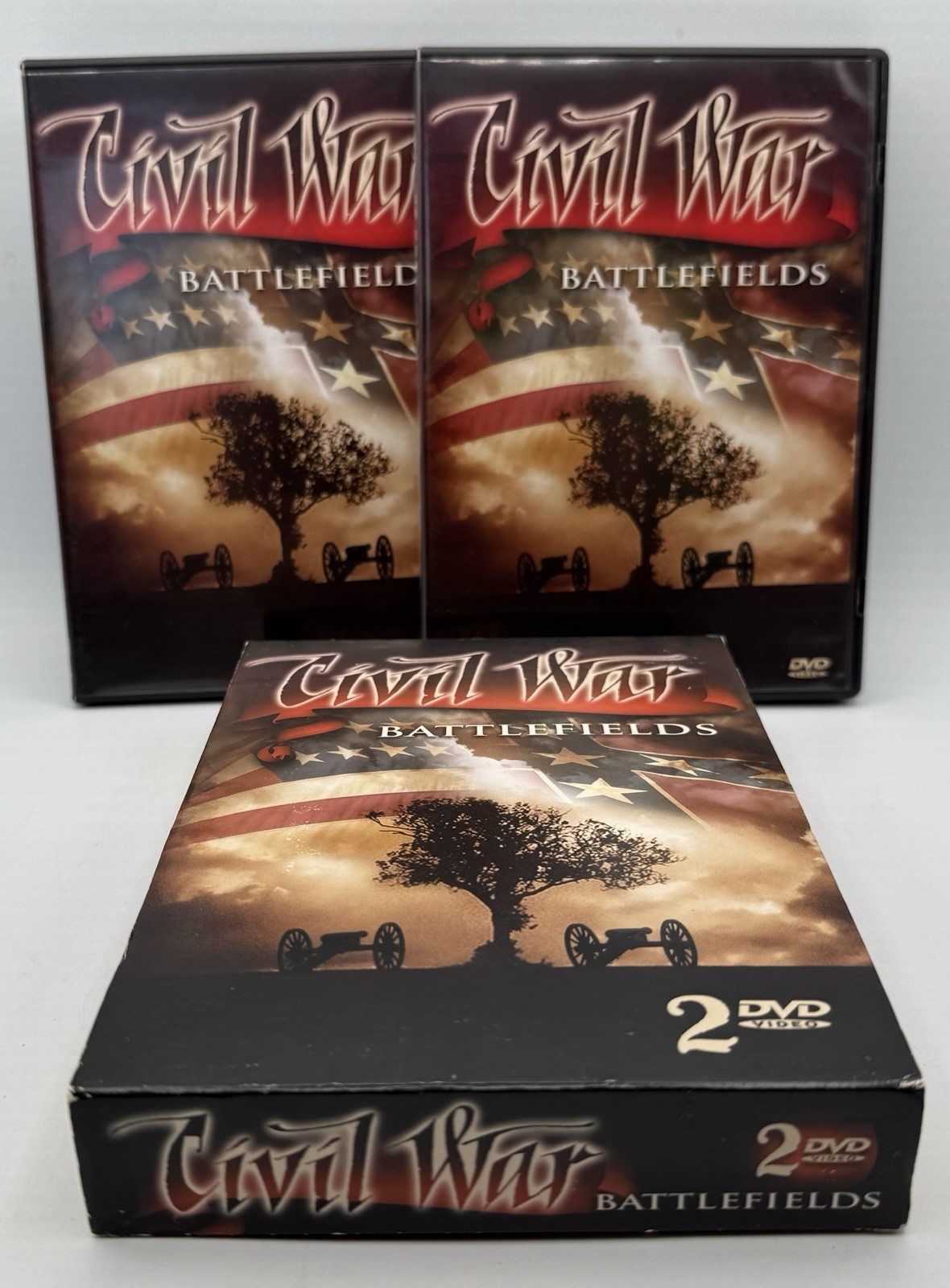 Civil War Battlefields DVD, 2-Disc Set Timeless Media Group 2006