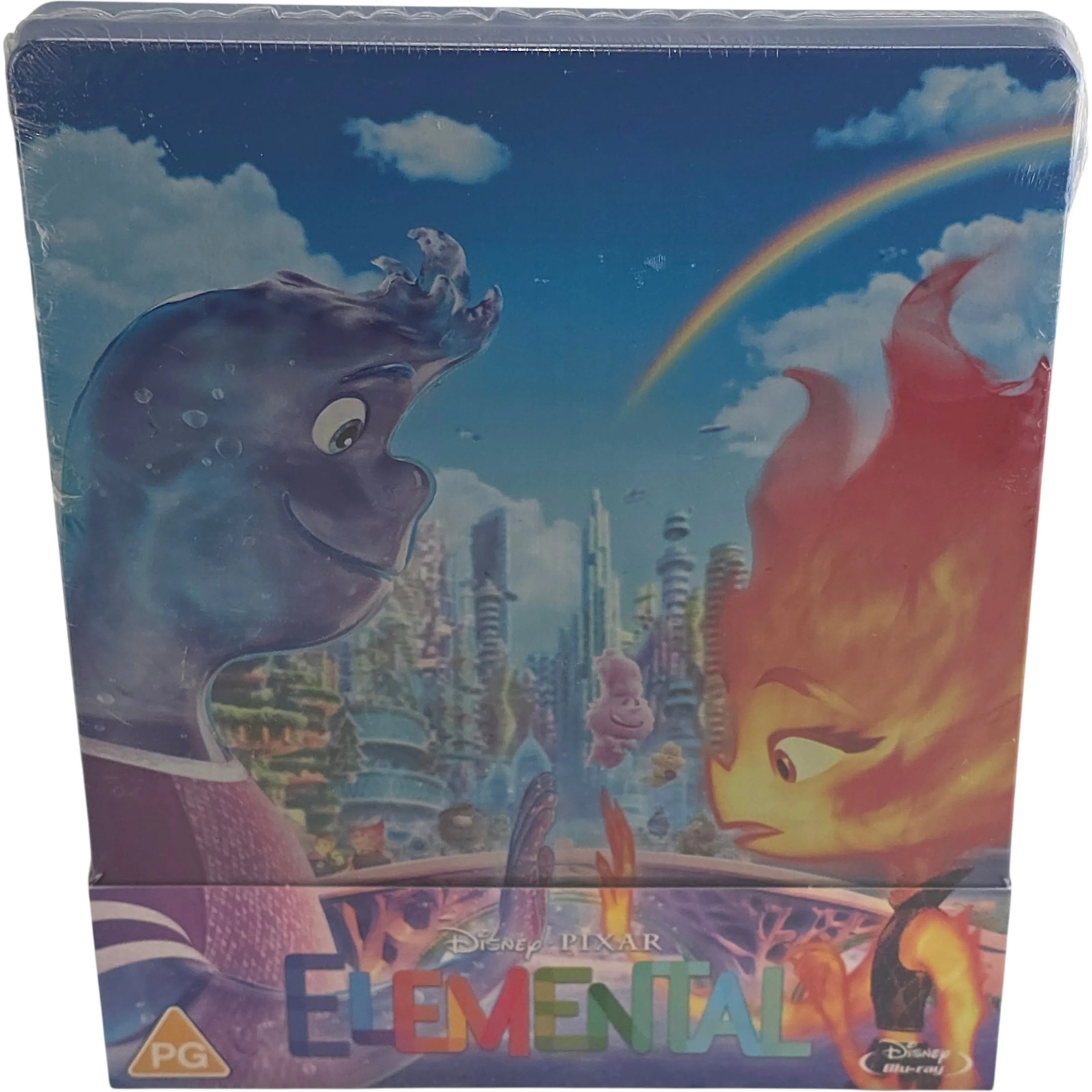 Elemental Blu-ray SteelBook Disney Pixar’s Ltd Edt 2023 Zone B