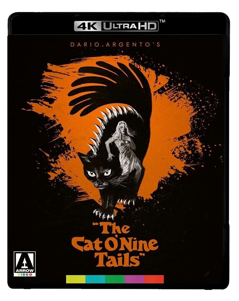 THE CAT O’ NINE TAILS [4K UHD Blu-ray] 1971 Arrow Video UK Dario Argento Giallo