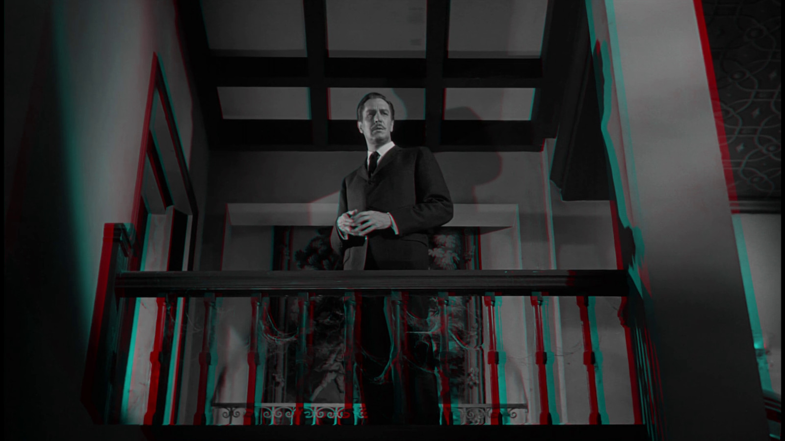 3D Blu-ray – House on Haunted Hill, Vincent Price 1959, Digital 3D + Anaglyph 3D