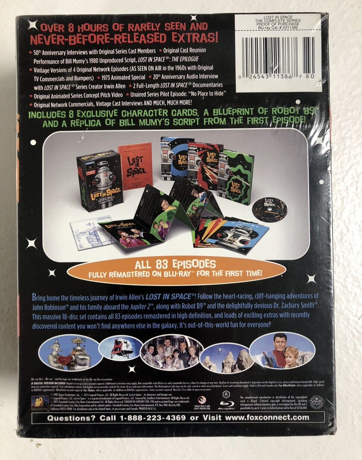 Lost in Space: The Complete Adventures Blu-Ray (Original TV Series) *NEW/SEALED*