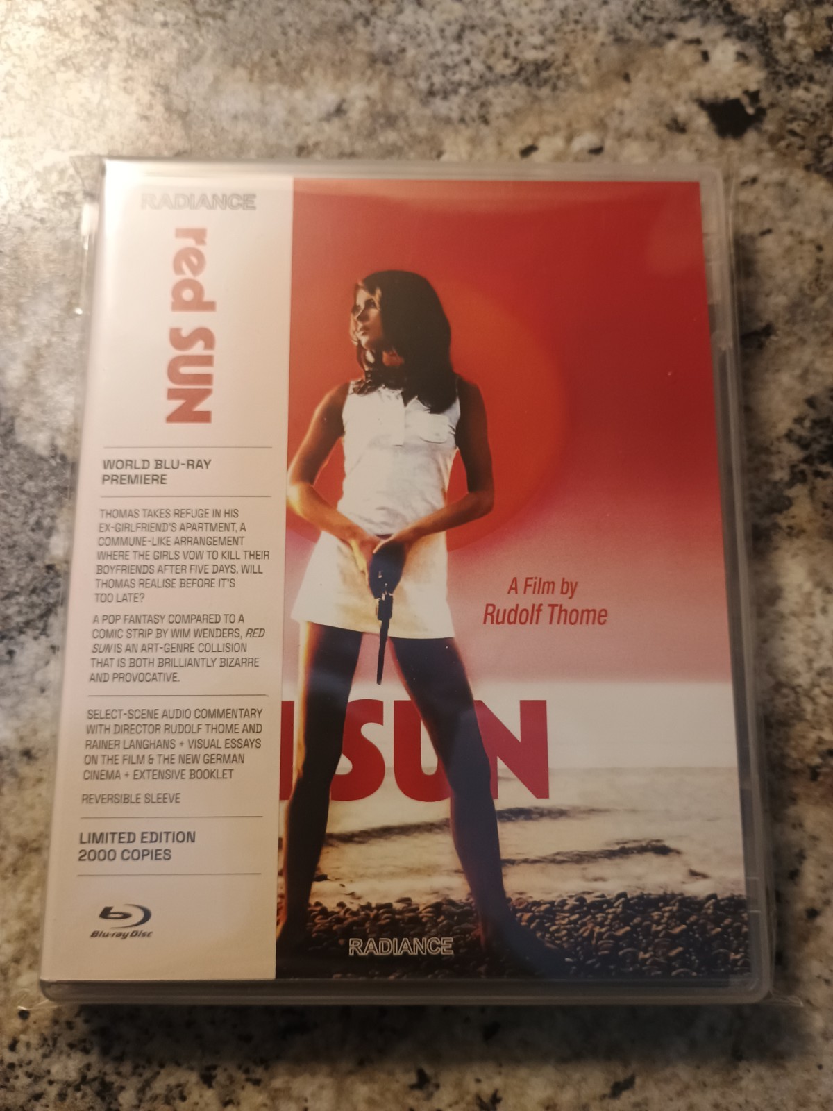 Red Sun Blu-ray Limited Edition Radiance Films OOP