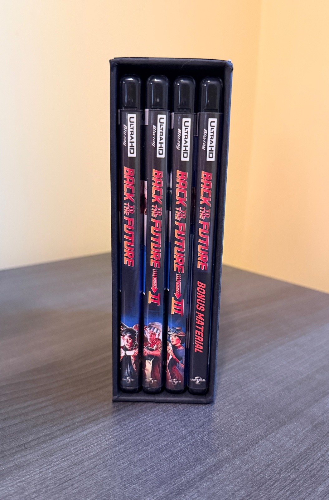 Back to the Future Ultimate Trilogy CUSTOM BOXSET with CASES (NO MOVIES!)