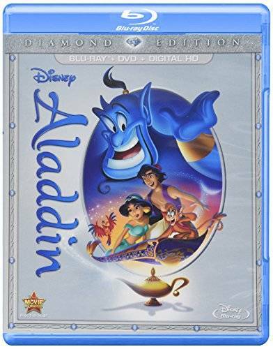 Aladdin: Diamond Edition (Blu-ray/DVD/Digital HD) – Blu-ray – GOOD