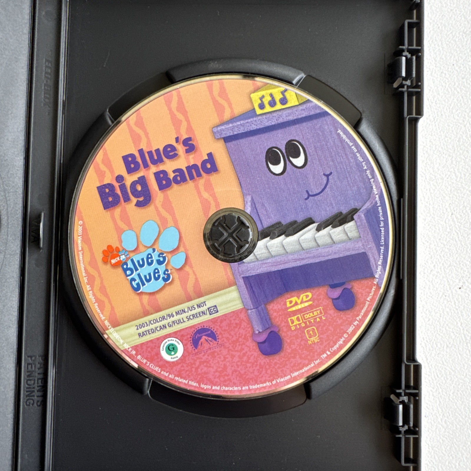 Nick Jr Blues Clues ABC’s 123’s And More DVD Box Set Like New