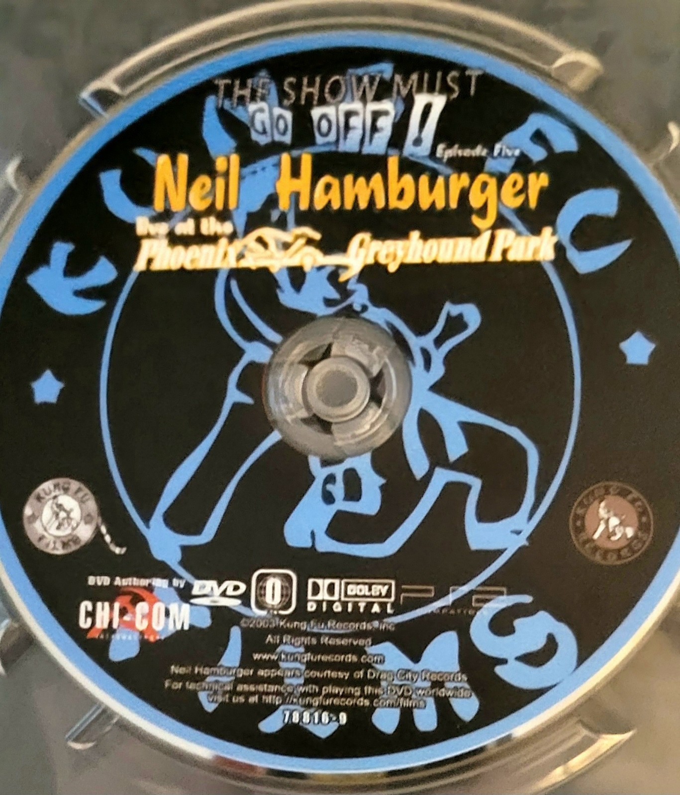 Neil Hamburger Live At The Phoenix Greyhound Park 4/19/03 – DVD All Regions -OOP