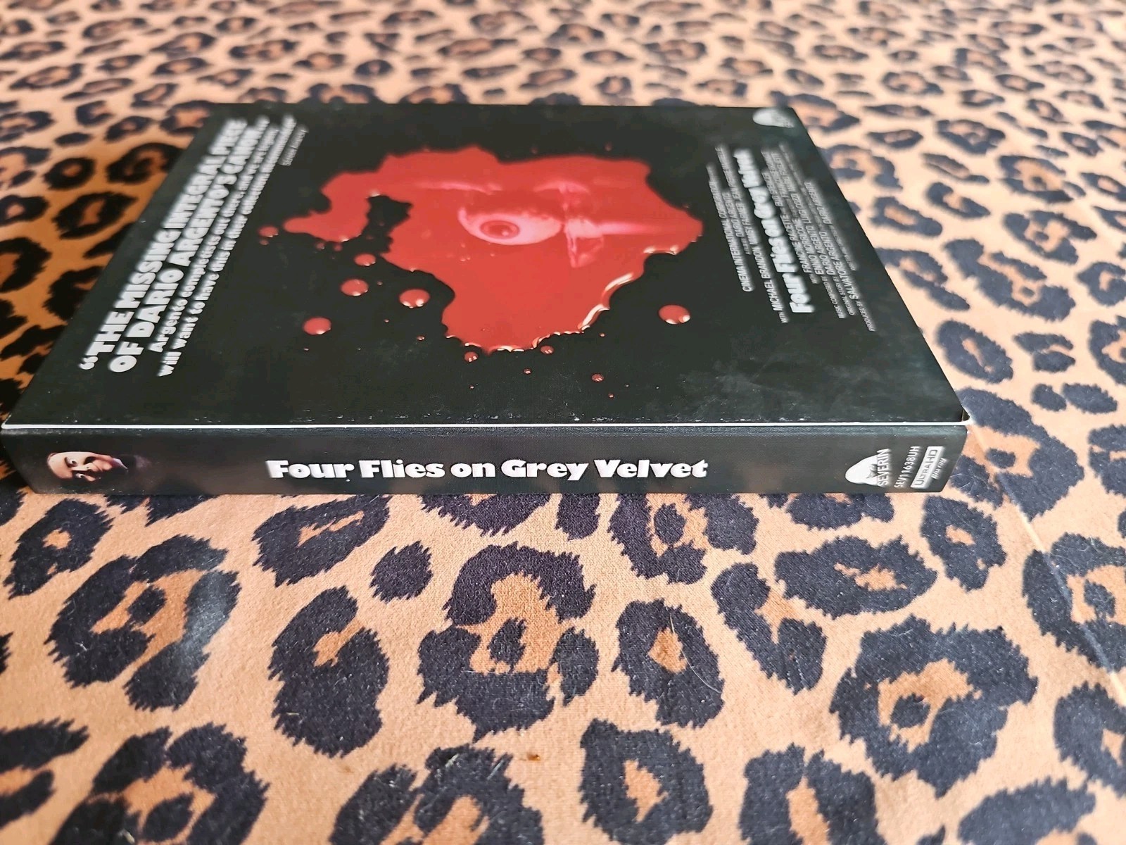 Four Flies on Grey Velvet (1971) 4K UHD w/ Slipcover Severin Dario Argento NEW