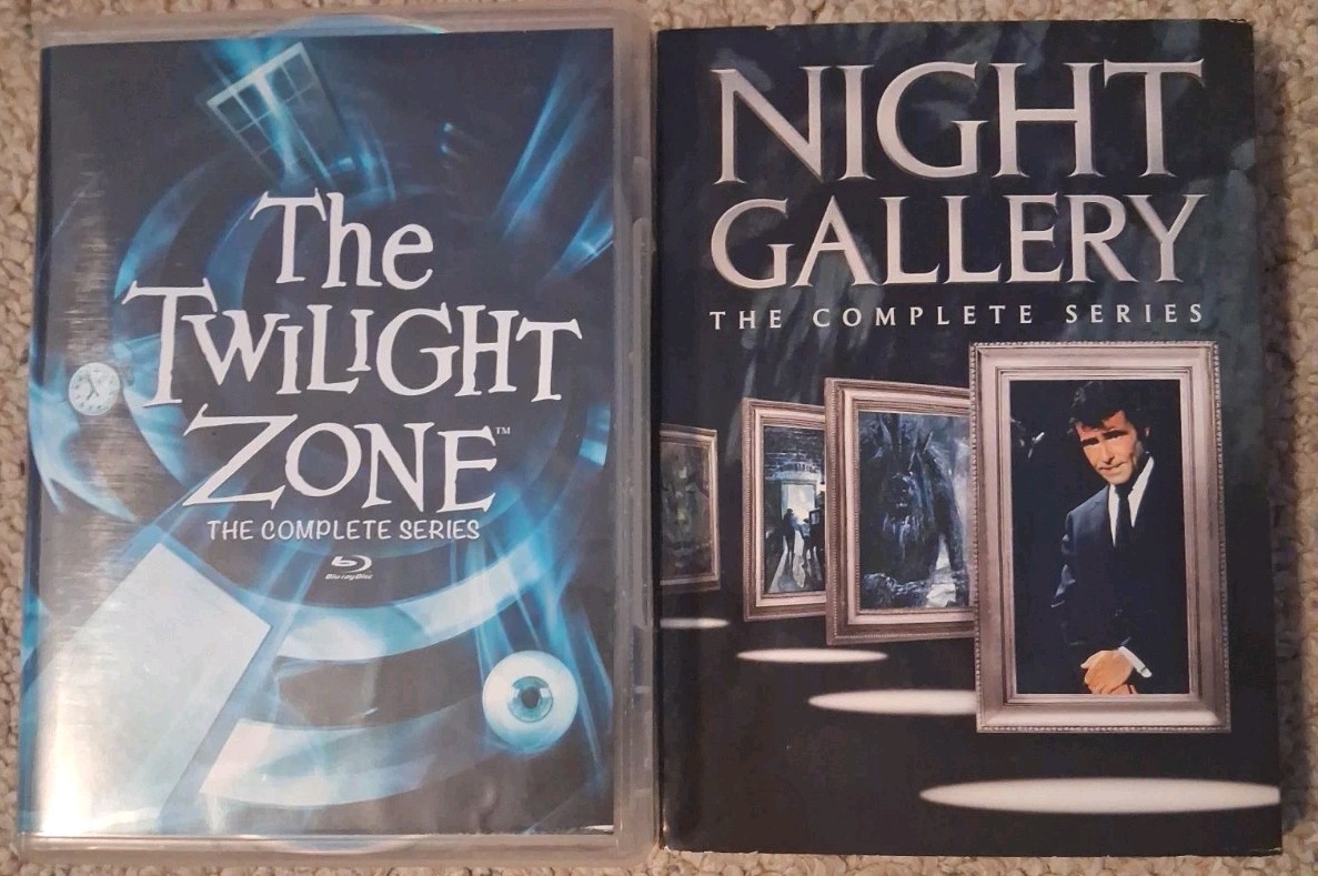 The Twilight Zone: The Complete Series 24 Blu-Ray Set & Night Gallery DVD Set