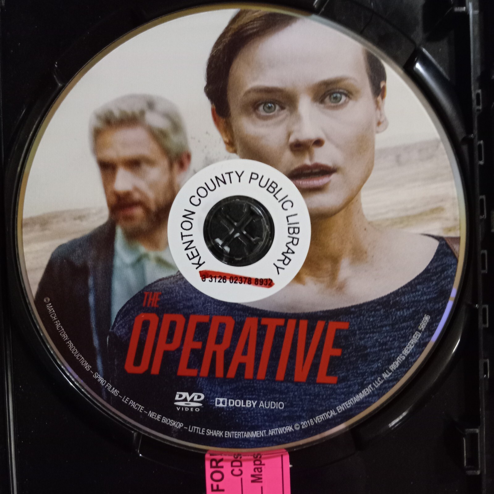 The Operative (DVD, 2019, NR, Widescreen, 116 min.)