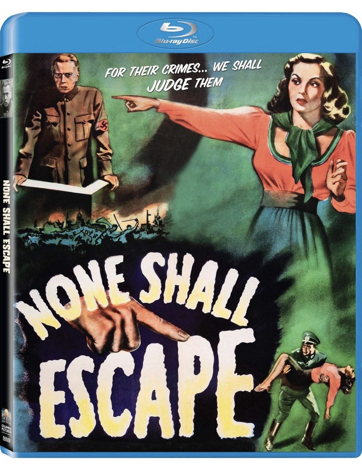 None Shall Escape (blu-ray) Brand new. Andre de Toth. Sony. Free shipping.
