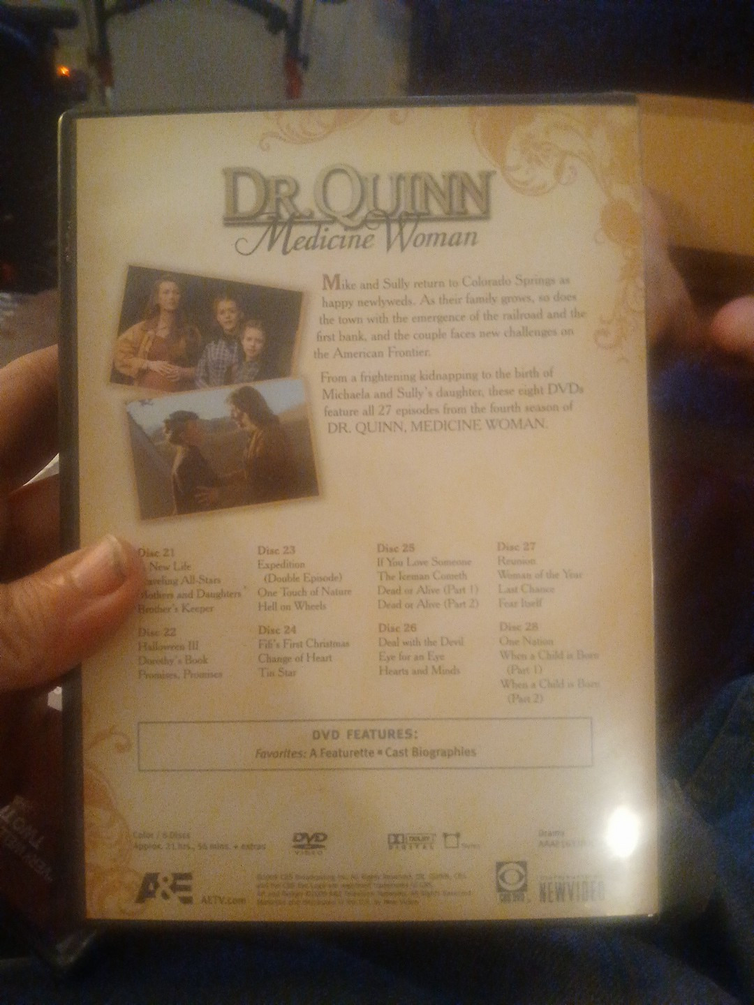 Dr. Quinn, Medicine Woman – Season 4 (DVD, 2011) Fullscreen Jane Seymour