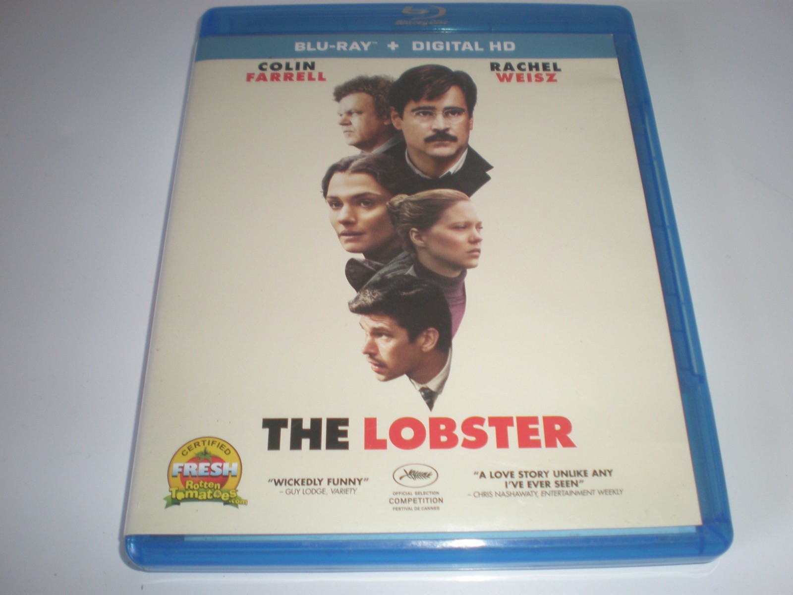 The Lobster (Blu-ray, 2015) No Sleeve Digital Expired Colin Farrell Rachel Weisz