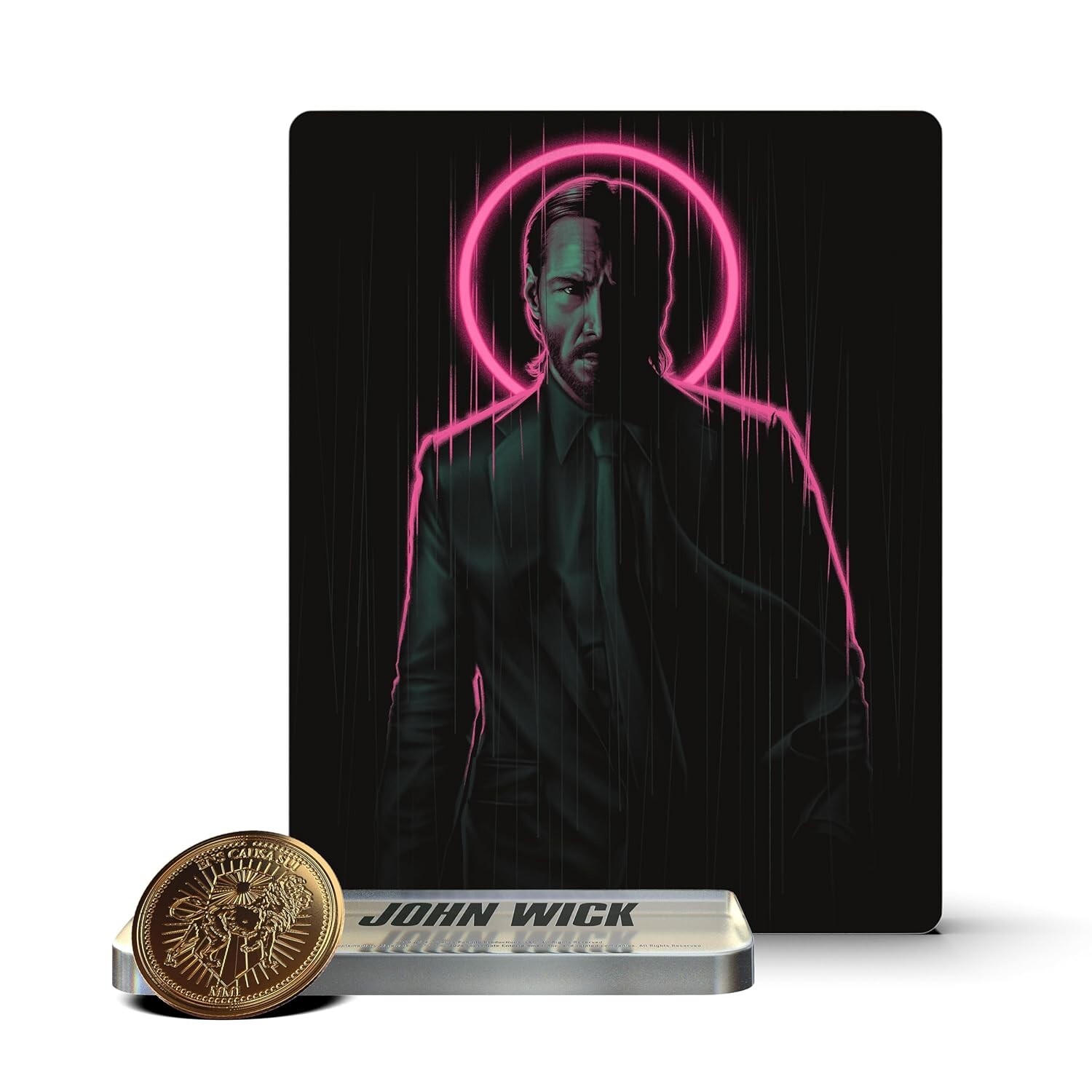 John Wick – Titans of Cult Edition w. Steelbook (4K UHD + Blu-ray, Region Free)
