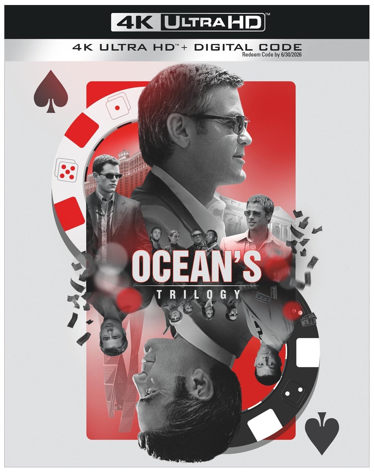Ocean’s Trilogy 4K UHD Blu-ray NEW
