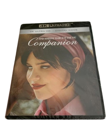 Companion 4K UHD Blu-ray Sophia Thatcher Jack Quaid Harvey Guillén Megan Suri