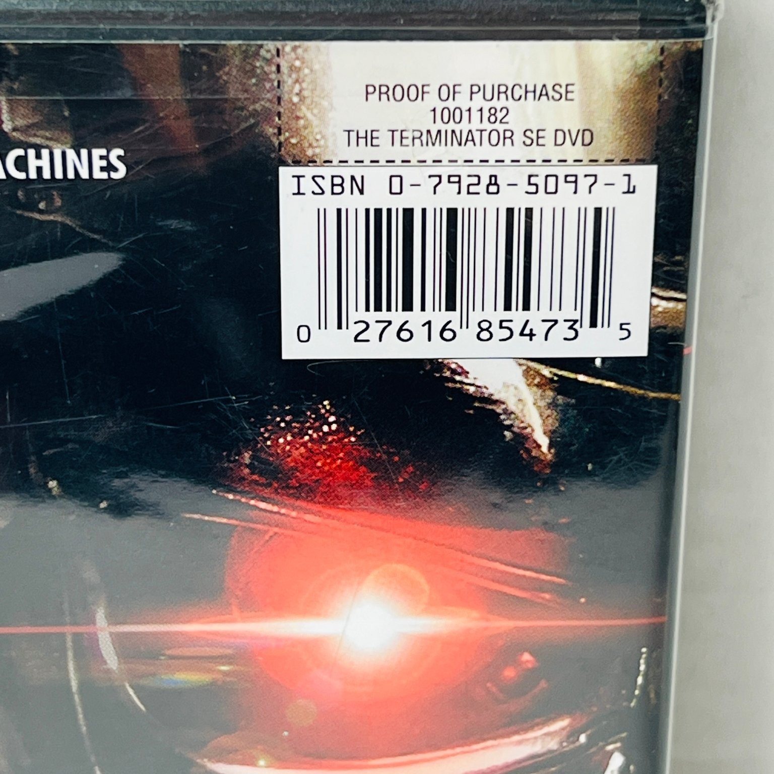 The Terminator DVD 1984 Special Edition Arnold Schwarzenegger James Cameron New