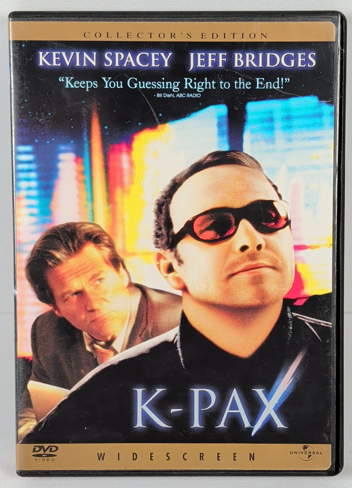 K-PAX (2001) Collector’s Edition DVD Kevin Spacey Free Shipping