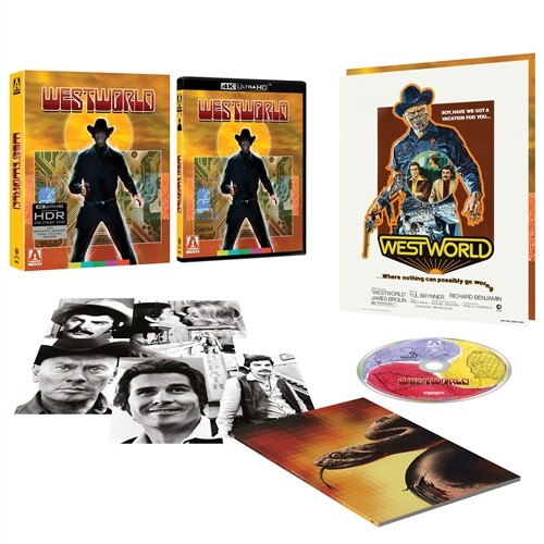 WESTWORLD New Sealed 4K Ultra HD UHD Limited Edition 1973 Film New Restoration