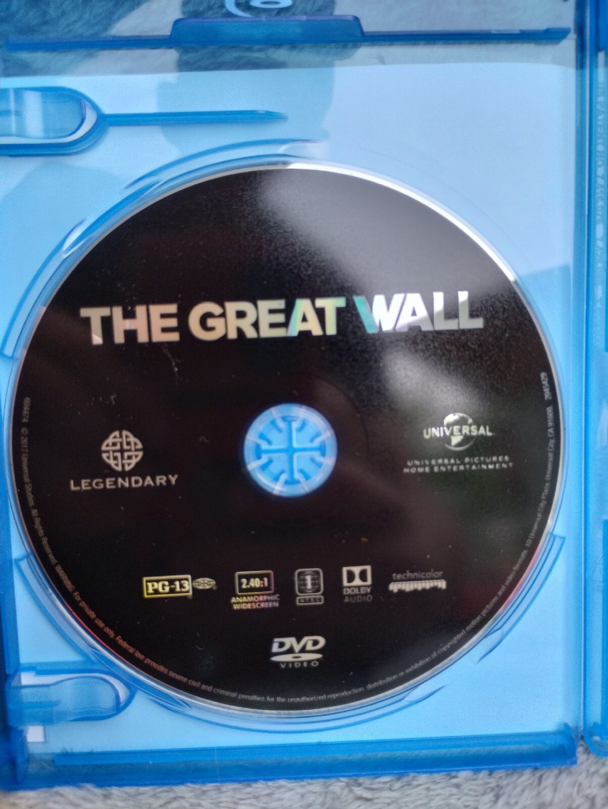 The Great Wall (Blu-ray, 2017)
