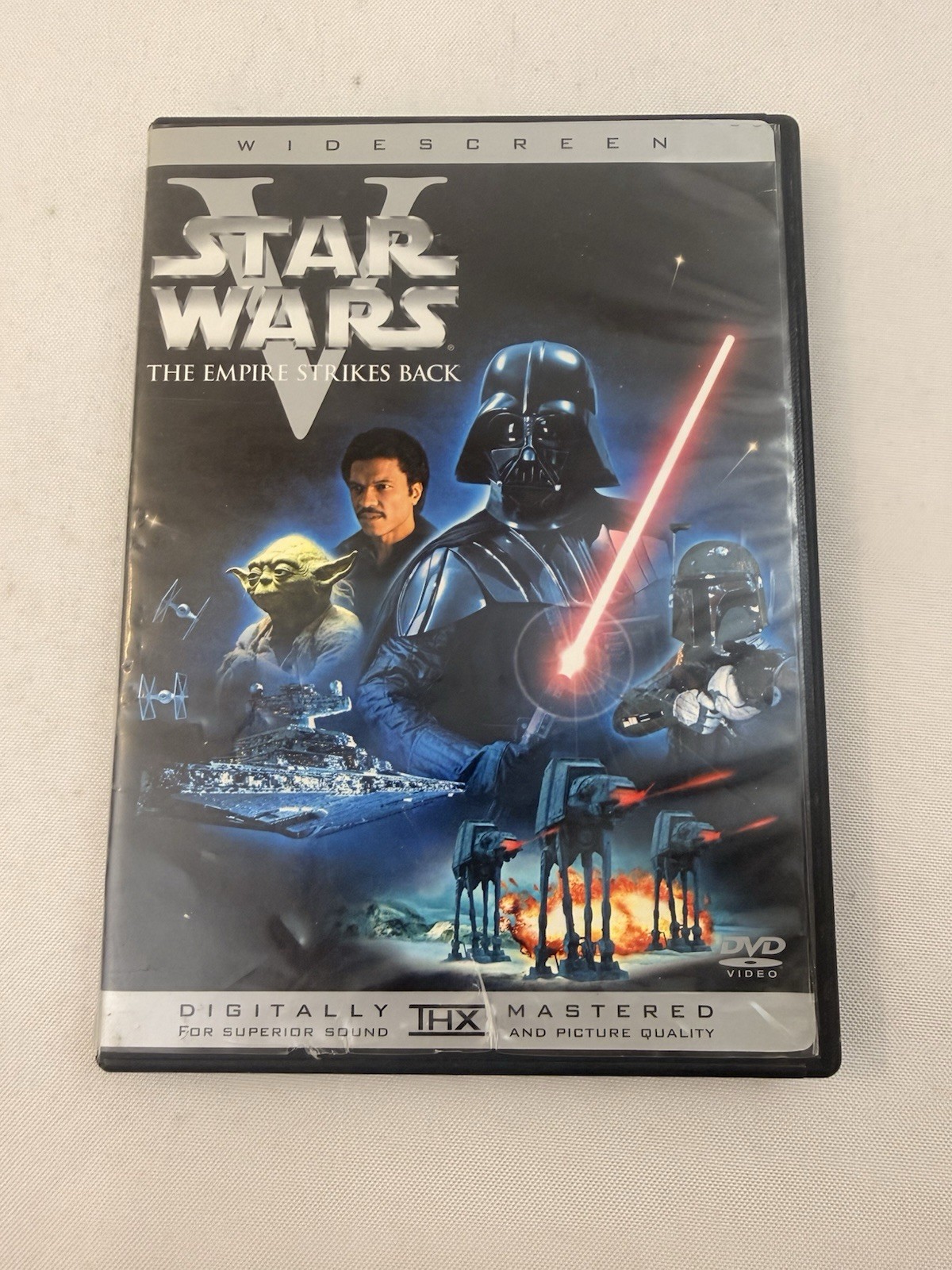Star Wars The Empire Strikes Back DVD Widescreen Digitally Mastered Fast Ship