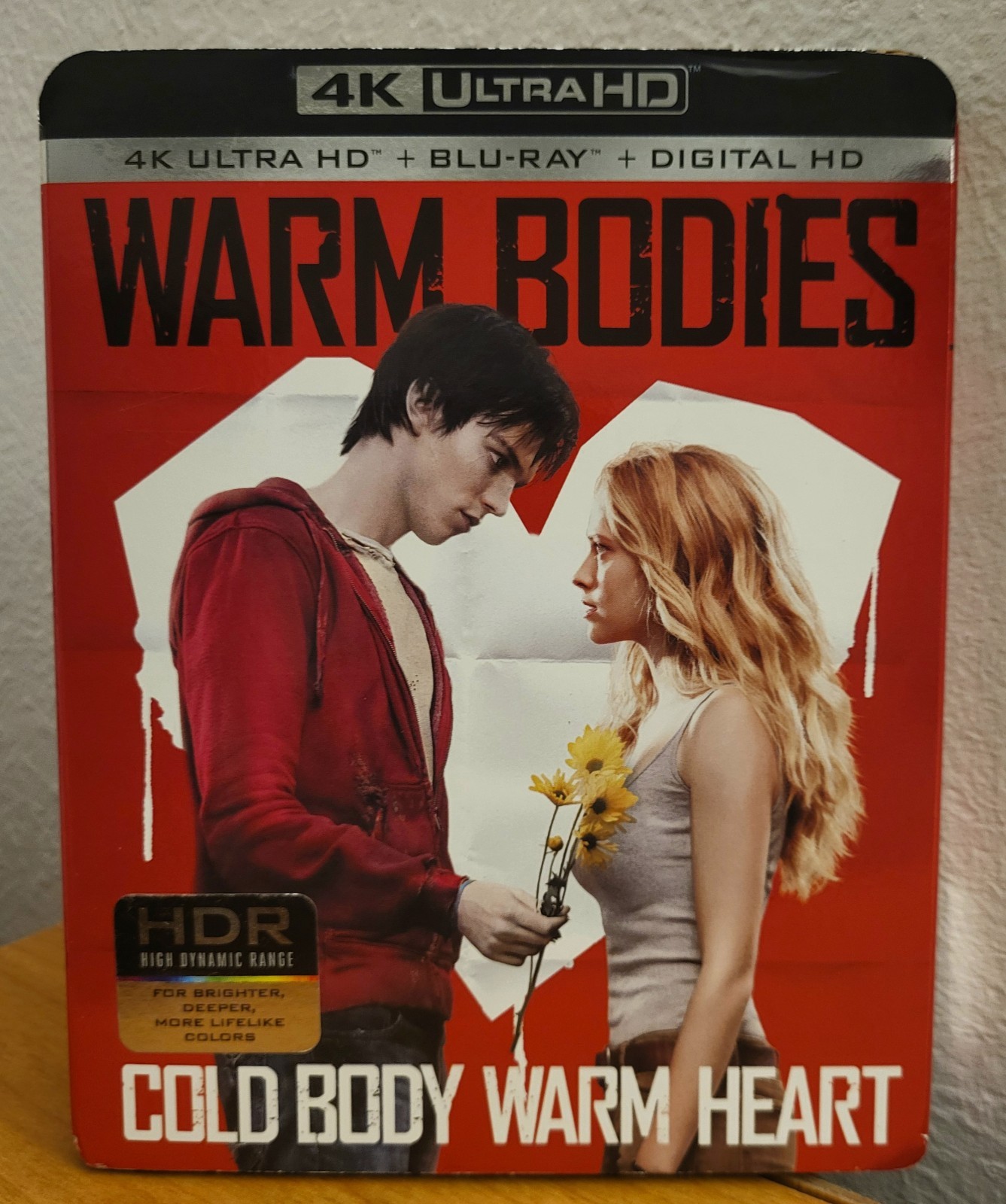Warm Bodies (2013) 4K UHD + Blu-ray, with OOP Slipcover…No DC.